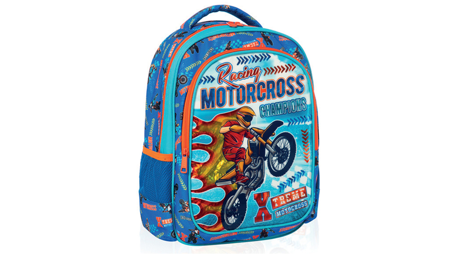 Kids School Bag, Motorcross