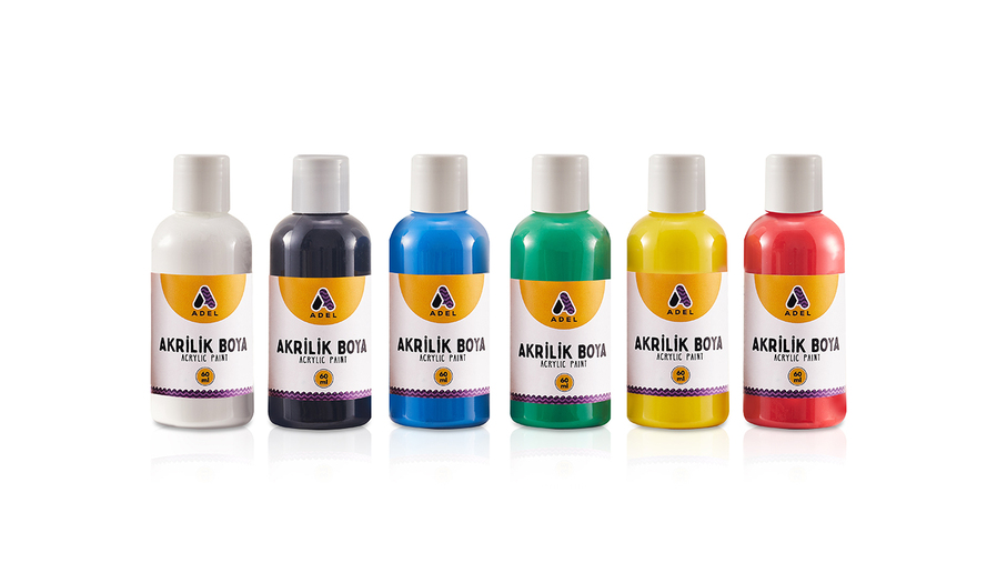 Acrylic Paint, Classic Colors 60 ml