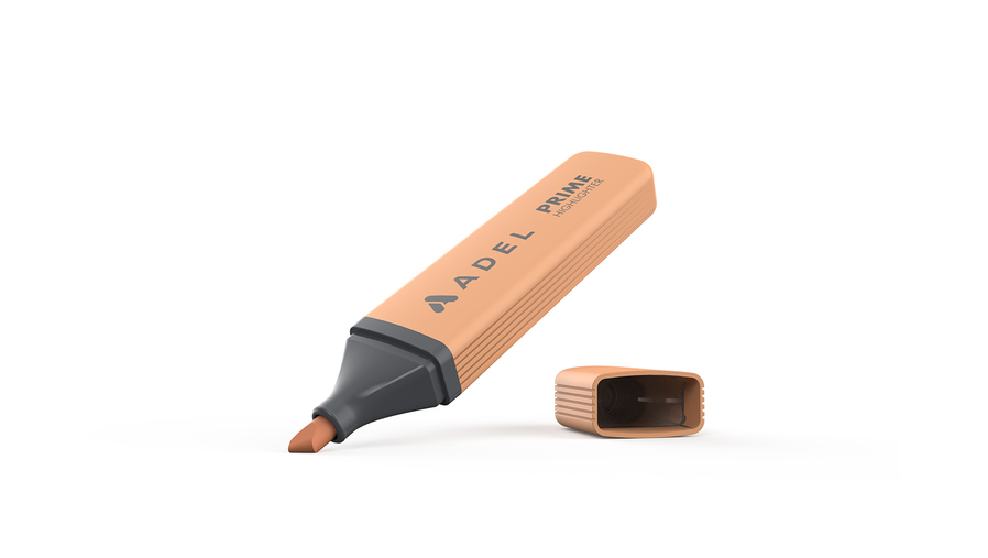 Prime Highlighter, Pastel  Orange, 12 Pcs.