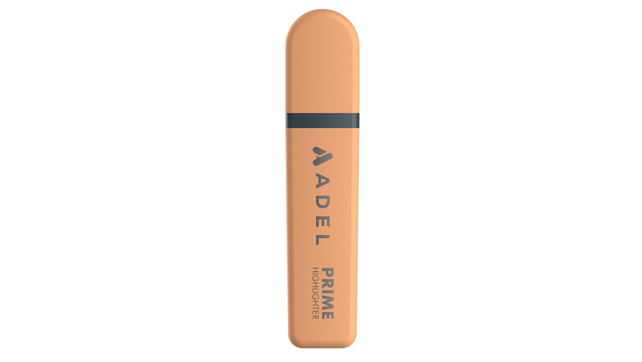 Prime Highlighter, Pastel  Orange, 12 Pcs.