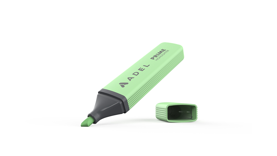 Prime Highlighter,Pastel Green, 12 Pcs.