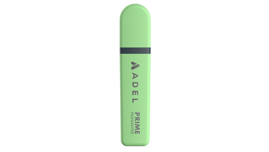 Prime Highlighter,Pastel Green, 12 Pcs.
