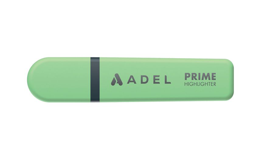 Prime Highlighter,Pastel Green, 12 Pcs.