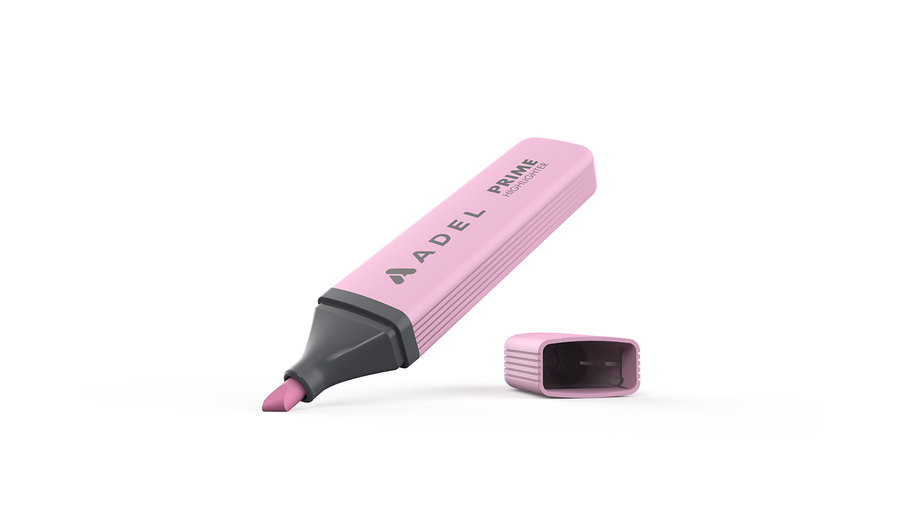 Prime Highlighter,Pastel  Pink, 12 Pcs.