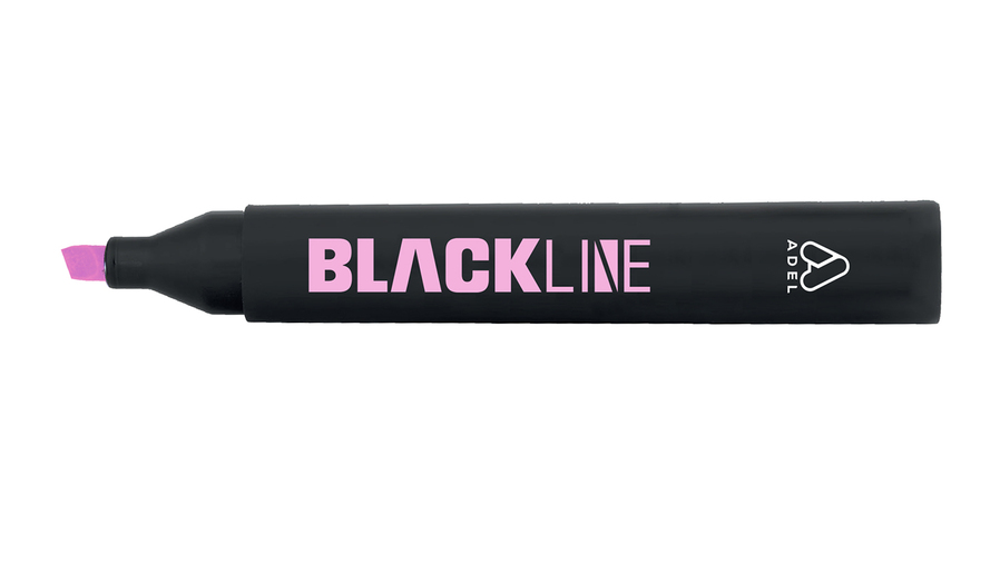 Blackline Highlighter,Pastel Pink