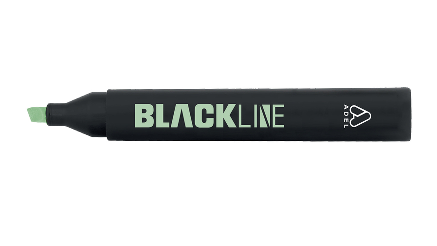 Blackline Highlighter,Pastel Green