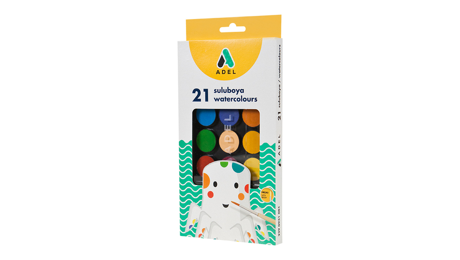 Watercolors, 24 Mm, 21 Color