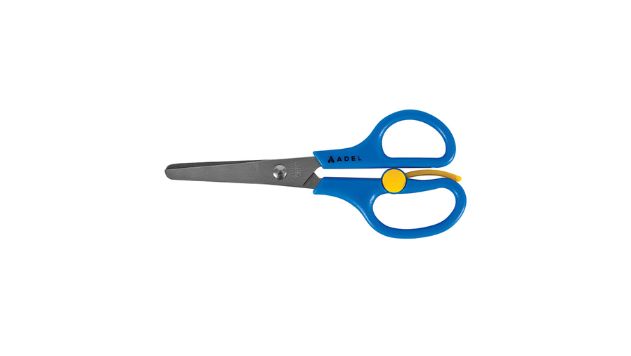 Spring Loaded Scissors with Ruler 