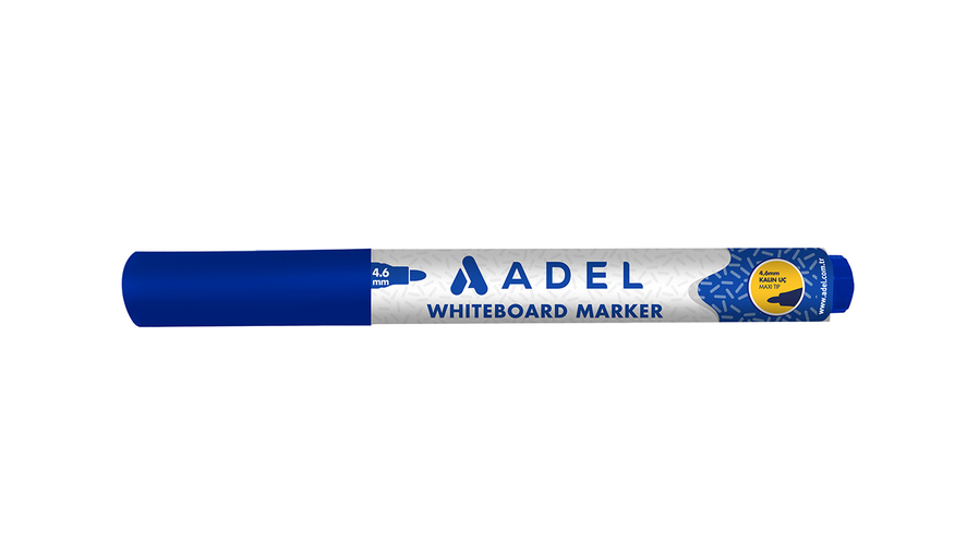White Board Marker, Blue 12 Pcs.