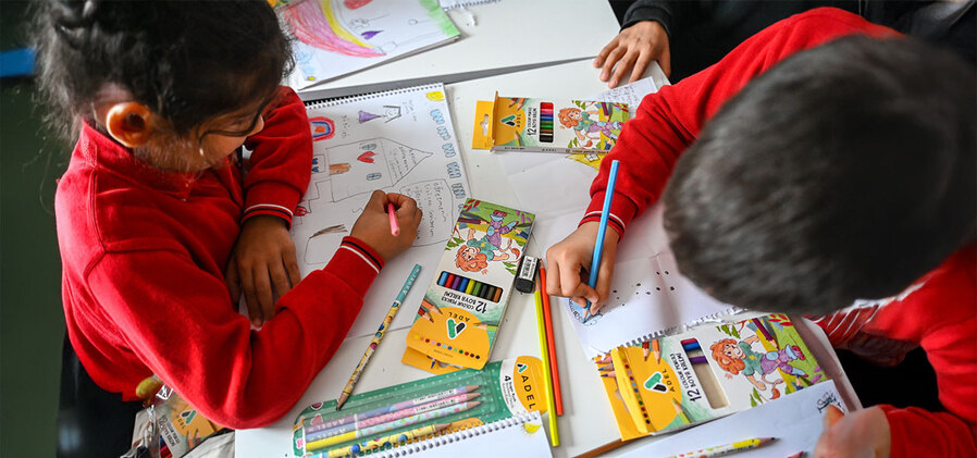 Childrens Dreams Turned into Paintings with Adel/Faber-Castell!