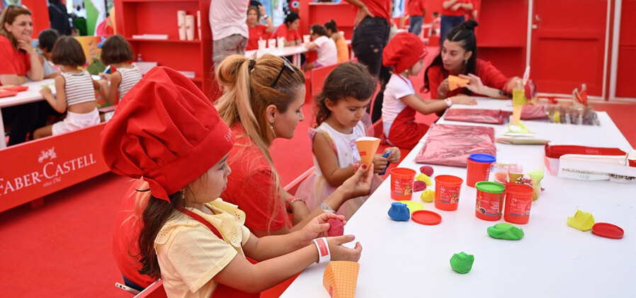 Faber-Castell is the Main Sponsor of the Creative Childrens Festival for the Fifth Time!