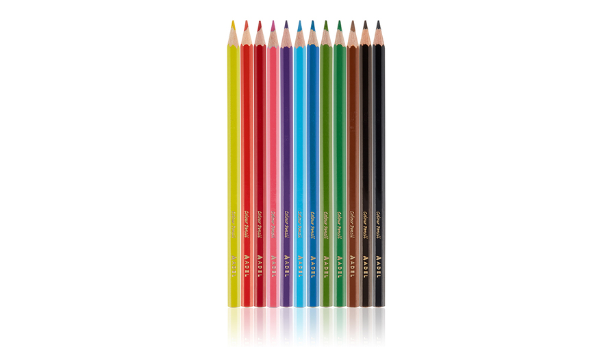 12 Color Colour Pencil