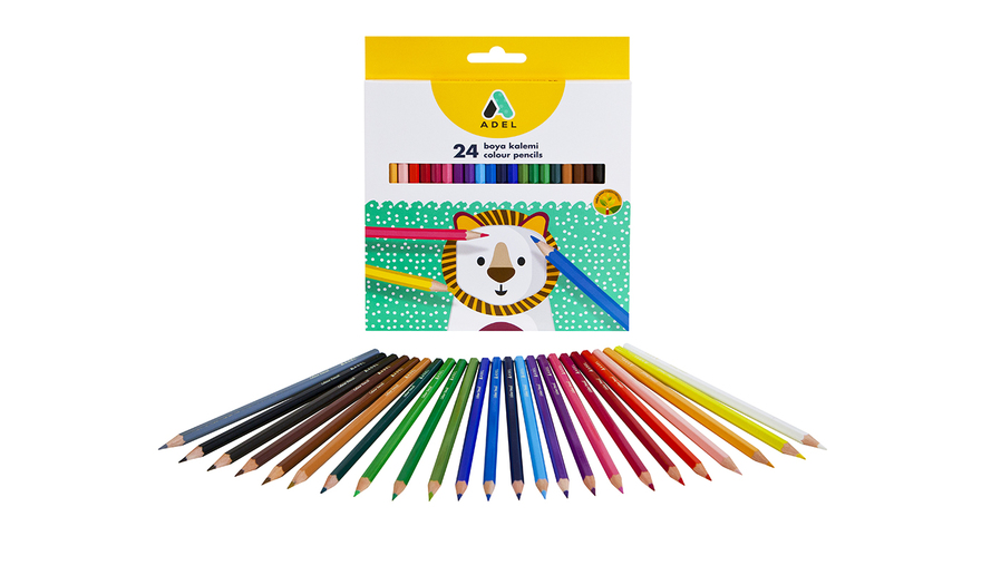 24 Color Colour Pencil