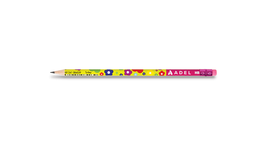 Kids Blacklead Pencil with Eraser, 2B