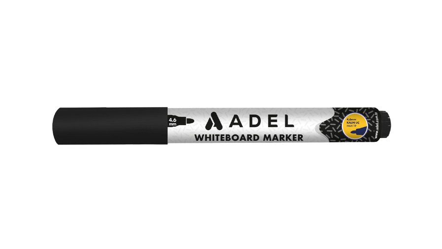 White Board Marker, Black 12 Pcs.
