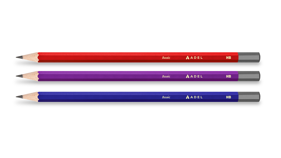  Basic Pencil, Dozen Box, Hexagonal
