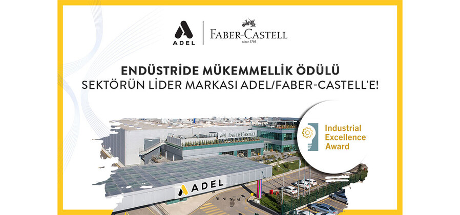Adel/Faber-Castell’e Industrial Excellence Award Türkiye’den Endüstride Mükemmellik Ödülü